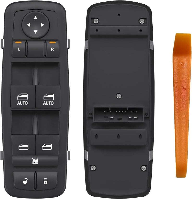 Blycorul Master Power Window Switch Driver Side Replacement for 2011-2020 Chrysler 300 Chrysler 200, 2011-2019 Dodge Charger, 2016-2022 Ram 1500/2500/3500 - Replaces OEM 68139805AB, 56046823AE - Image 1